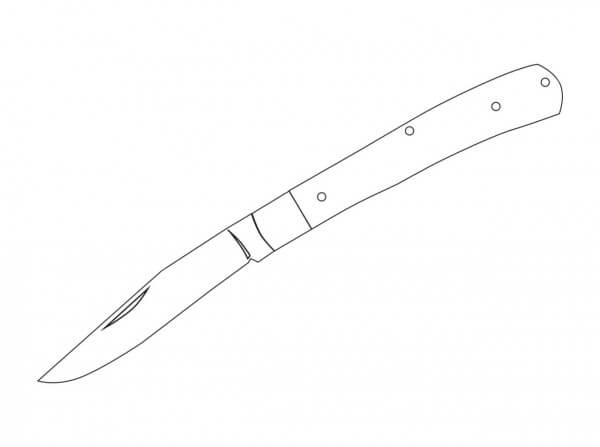 Taschenmesser, Nagelhau, Slipjoint