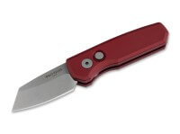 Taschenmesser, Rot, Druckknopf, Button Lock, MagnaCut, Aluminium Taschenmesser, Rot, Druckknopf, Button Lock, MagnaCut, Aluminium