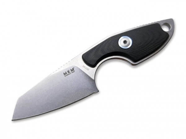 Feststehendes Messer, Schwarz, Feststehend, M390, G10
