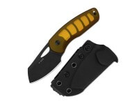 Feststehendes Messer, Gelb, 14C28N, PEI Feststehendes Messer, Gelb, 14C28N, PEI