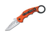 Taschenmesser, Orange, Wave, Linerlock, N690, G10 Taschenmesser, Orange, Wave, Linerlock, N690, G10