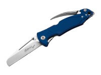 Taschenmesser, Blau, Daumenpin, Linerlock, 440A, Aluminium Taschenmesser, Blau, Daumenpin, Linerlock, 440A, Aluminium