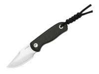 Feststehendes Messer, Schwarz, Edelstahl, Richlite Feststehendes Messer, Schwarz, Edelstahl, Richlite