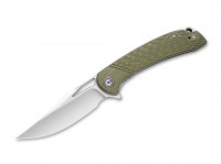 Taschenmesser, Grün, Flipper, Linerlock, D2, G10 Taschenmesser, Grün, Flipper, Linerlock, D2, G10