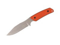 Feststehendes Messer, Orange, Edelstahl, G10 Feststehendes Messer, Orange, Edelstahl, G10