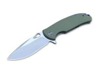 Taschenmesser, Oliv, Flipper, Framelock, CPM-S-35VN, Titan Taschenmesser, Oliv, Flipper, Framelock, CPM-S-35VN, Titan