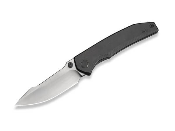 Taschenmesser, Grau, Daumenpin, Framelock, M390, Titan