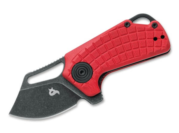 Taschenmesser, Rot, Flipper, Linerlock, D2, G10