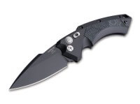 Taschenmesser, Schwarz, Druckknopf, Druckknopf, 154CM, Aluminium Taschenmesser, Schwarz, Druckknopf, Druckknopf, 154CM, Aluminium