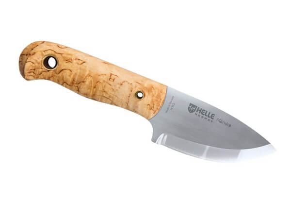 Feststehendes Messer, Braun, H3LS, Birkenholz