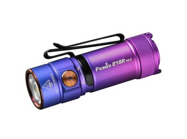 Taschenlampe, Violett