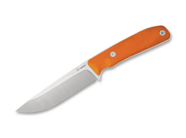 Feststehendes Messer, Orange, D2, G10