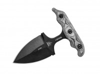 Feststehendes Messer, Grau, Feststehend, 1075, Micarta Feststehendes Messer, Grau, Feststehend, 1075, Micarta