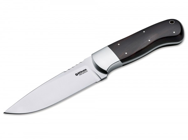 Feststehendes Messer, Braun, Feststehend, N690, Grenadillholz