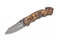 Taschenmesser, Khaki, Daumenpin, 440A Taschenmesser, Khaki, Daumenpin, 440A