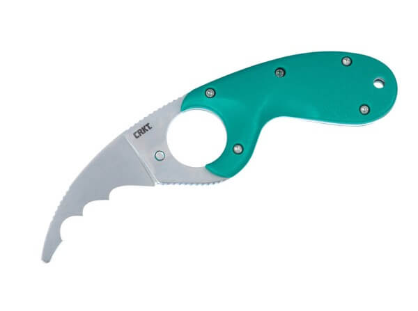 Feststehendes Messer, Blau, AUS-8, GRN