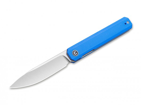 Taschenmesser, Blau, Flipper, Linerlock, D2, G10