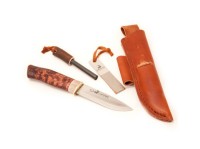 Feststehendes Messer, Braun, Feststehend, 12C27, Birkenholz Feststehendes Messer, Braun, Feststehend, 12C27, Birkenholz