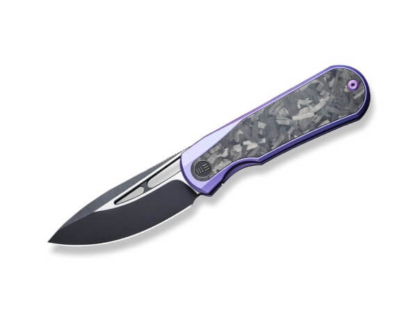 Taschenmesser, Violett, Daumenöffnung, Framelock, CPM-20CV, Titan