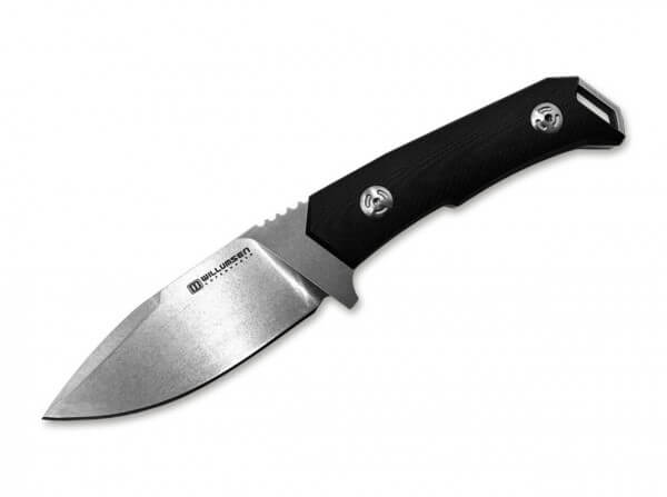 Feststehendes Messer, Schwarz, Feststehend, AUS-8, G10