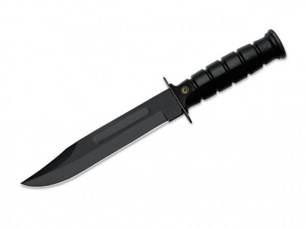 Feststehendes Messer, Schwarz, Feststehend, C70, ABS