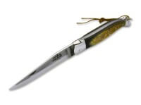 Taschenmesser, Braun, Nagelhau, Slipjoint, T12, Rinderhorn Taschenmesser, Braun, Nagelhau, Slipjoint, T12, Rinderhorn