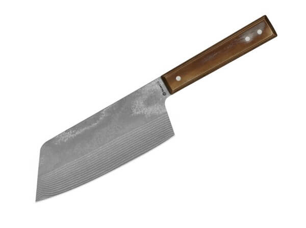 Kochmesser, Braun, San Mai VG-10, Pakkaholz