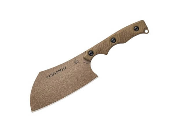 Feststehendes Messer, Grün, 1095, Micarta