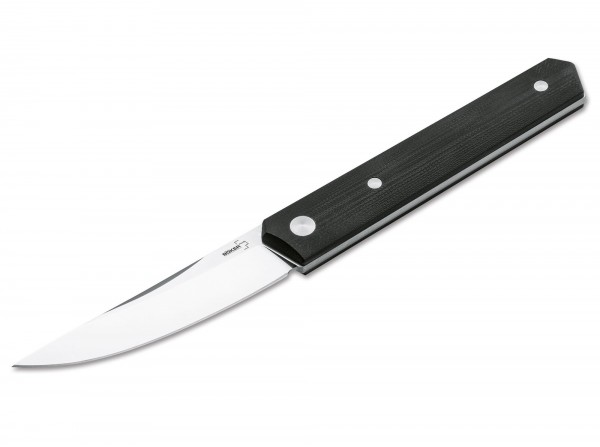 Feststehendes Messer, Schwarz, Feststehend, 14C28N, G10