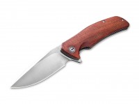 Taschenmesser, Braun, Flipper, Linerlock, D2, Holz Taschenmesser, Braun, Flipper, Linerlock, D2, Holz