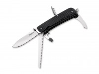 Taschenmesser, Schwarz, Daumenpin, Linerlock, 12C27, G10 Taschenmesser, Schwarz, Daumenpin, Linerlock, 12C27, G10