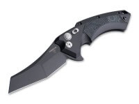 Taschenmesser, Schwarz, Flipper, Druckknopf, CPM-154, Aluminium Taschenmesser, Schwarz, Flipper, Druckknopf, CPM-154, Aluminium