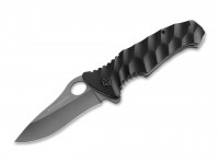 Taschenmesser, Schwarz, Daumenöffnung, Linerlock, 440A, Aluminium Taschenmesser, Schwarz, Daumenöffnung, Linerlock, 440A, Aluminium