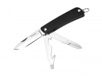 Taschenmesser, Schwarz, Nagelhau, Slipjoint, 12C27, G10 Taschenmesser, Schwarz, Nagelhau, Slipjoint, 12C27, G10