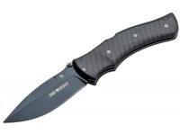 Taschenmesser, Schwarz, Daumenpin, Advanced Backlock, D2, Kohlefaser Taschenmesser, Schwarz, Daumenpin, Advanced Backlock, D2, Kohlefaser