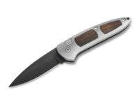 Taschenmesser, Silber, Druckknopf, Druckknopf, 154CM, Wüsteneisenholz Taschenmesser, Silber, Druckknopf, Druckknopf, 154CM, Wüsteneisenholz