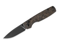 Taschenmesser, Gelb, Daumenpin, Button Lock, CPM-20CV, Kohlefaser Taschenmesser, Gelb, Daumenpin, Button Lock, CPM-20CV, Kohlefaser