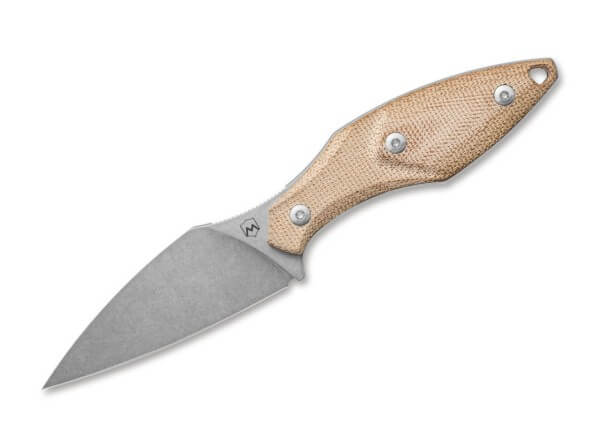 Feststehendes Messer, Braun, M390, Micarta