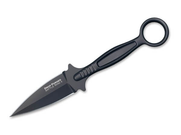 Feststehendes Messer, Schwarz, Kohlenstoffstahl, Kohlenstoffstahl