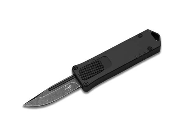 Taschenmesser, Schwarz, OTF, D2, Aluminium