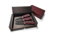 Taschenmesser, Rot, Flipper, Linerlock, M390, G10 Taschenmesser, Rot, Flipper, Linerlock, M390, G10