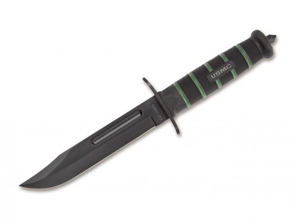 Feststehendes Messer, Schwarz, Feststehend, 420, Kunststoff