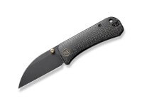 Taschenmesser, Schwarz, Daumenpin, Linerlock, CPM-S-35VN, Micarta Taschenmesser, Schwarz, Daumenpin, Linerlock, CPM-S-35VN, Micarta