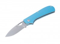 Taschenmesser, Blau, Daumenöffnung, Slipjoint, N690, G10 Taschenmesser, Blau, Daumenöffnung, Slipjoint, N690, G10