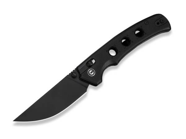 Taschenmesser, Schwarz, Daumenpin, Schieberiegel, Nitro-V, G10