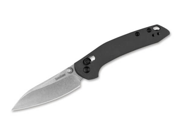 Taschenmesser, Grau, Daumenpin, Schieberiegel, 8Cr13MoV, GRN