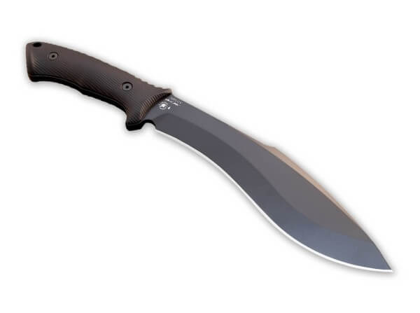 Feststehendes Messer, Schwarz, 1095, Kunststoff