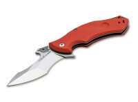 Taschenmesser, Orange, Flipper, Linerlock, N690, G10 Taschenmesser, Orange, Flipper, Linerlock, N690, G10