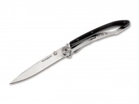 Taschenmesser, Schwarz, Daumenpin, Framelock, 440A, G10 Taschenmesser, Schwarz, Daumenpin, Framelock, 440A, G10