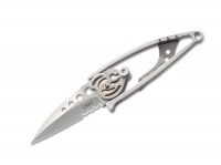 Taschenmesser, Silber, Daumenöffnung, Snap Lock, 420J2, Edelstahl Taschenmesser, Silber, Daumenöffnung, Snap Lock, 420J2, Edelstahl